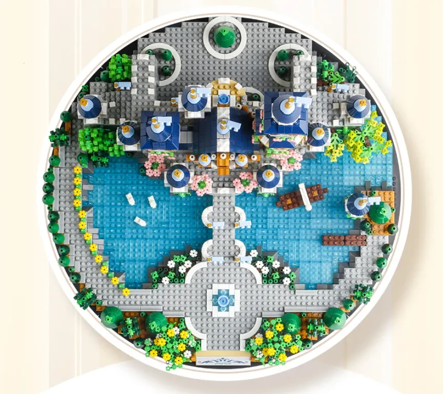 Fairytale Castle Building Series Micro Particle Assembling Building Block Toys