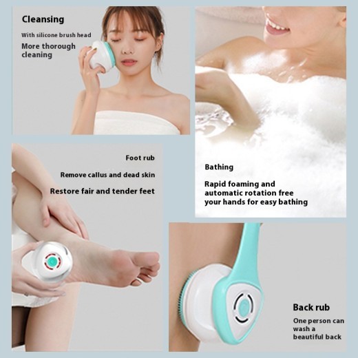 Electric Bath Brush Massage Cleaner