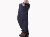 32-44 Navy Men Multi-pocket Cargo Pants Outdoor Trousers Hiking Camp