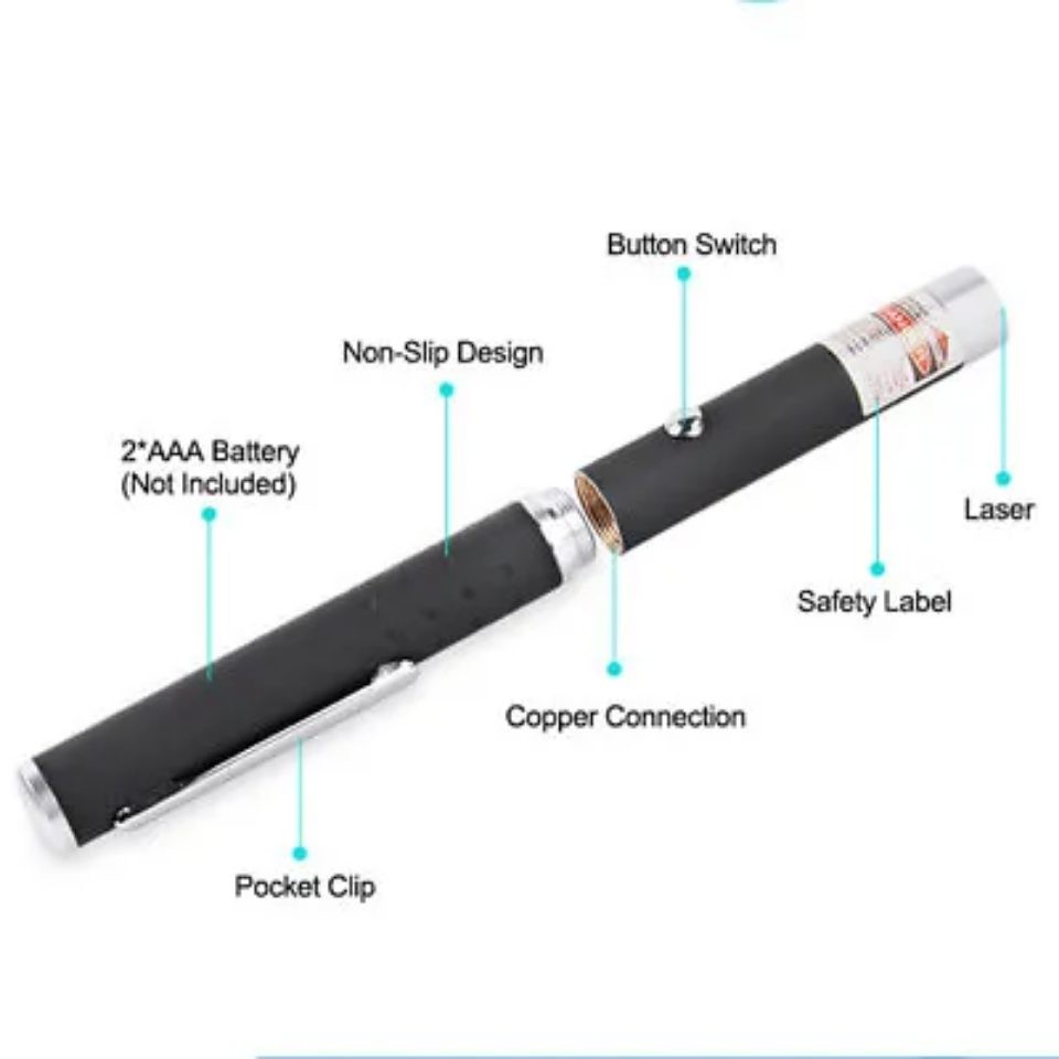 3 Pack Laser pointer Pen Visible Beam Red + Green +Purple