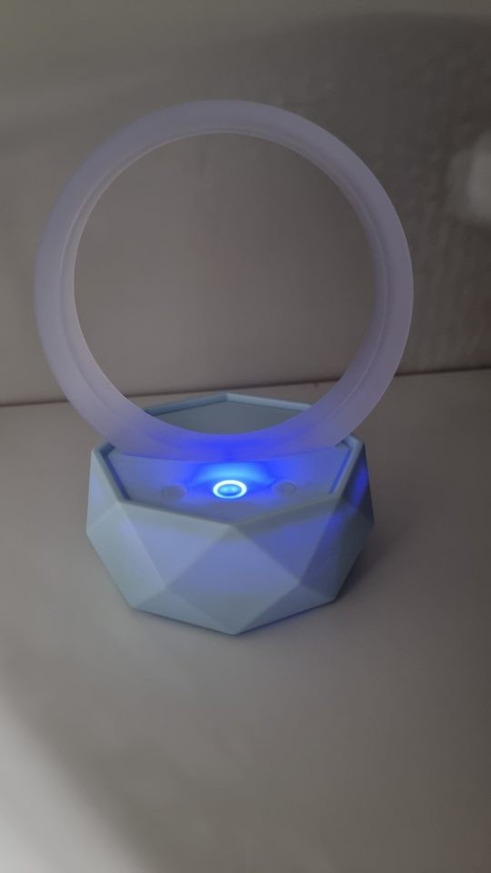Portable bluetooth speaker with light night light LED wireless speaker