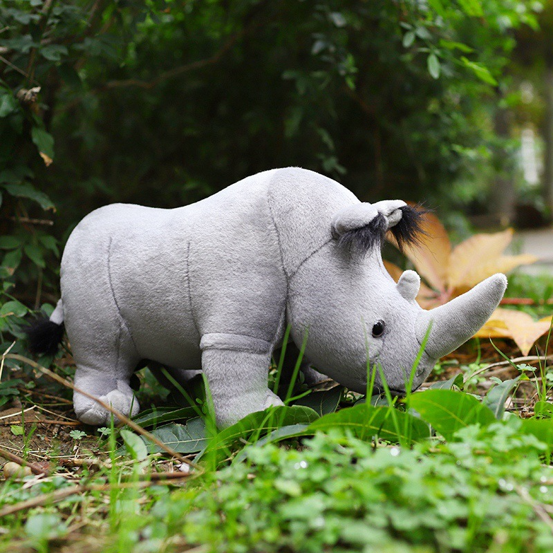 Rhino Shape Doll Plush Toys