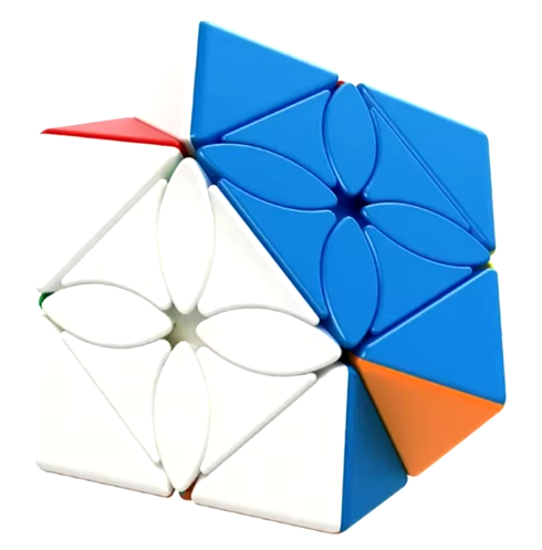 Moyu Meilong Strange-shape Magic Cube Four Leaf Clover / Polaris / Maple Leaves Magic Cube Profession Puzzle Education