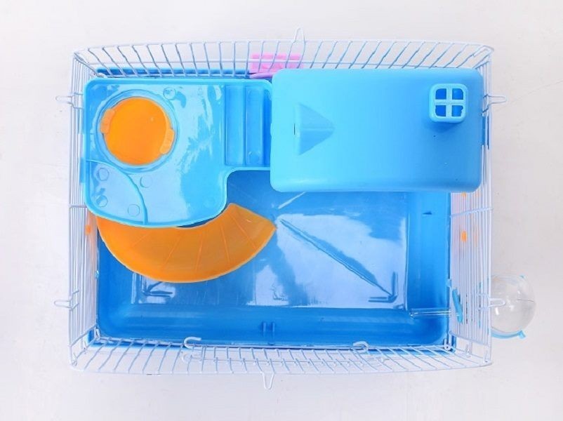 Hamster Mouse Cage Castle Pink