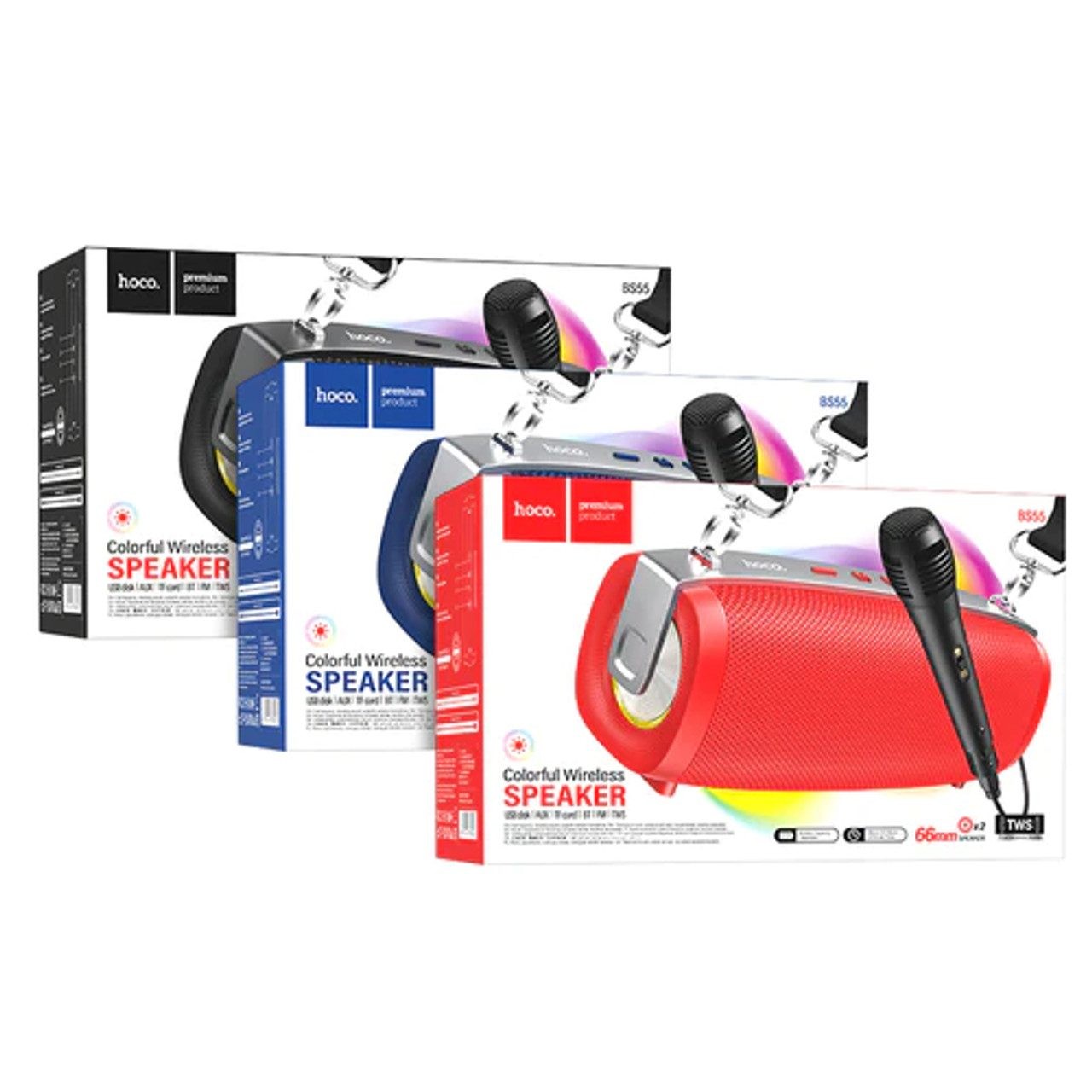 10W Premium Bluetooth Speaker w/ Microphone (BS55)+Afterpay !!