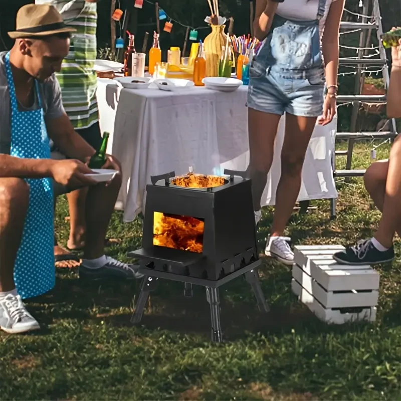 Portable Folding Firewood Stove