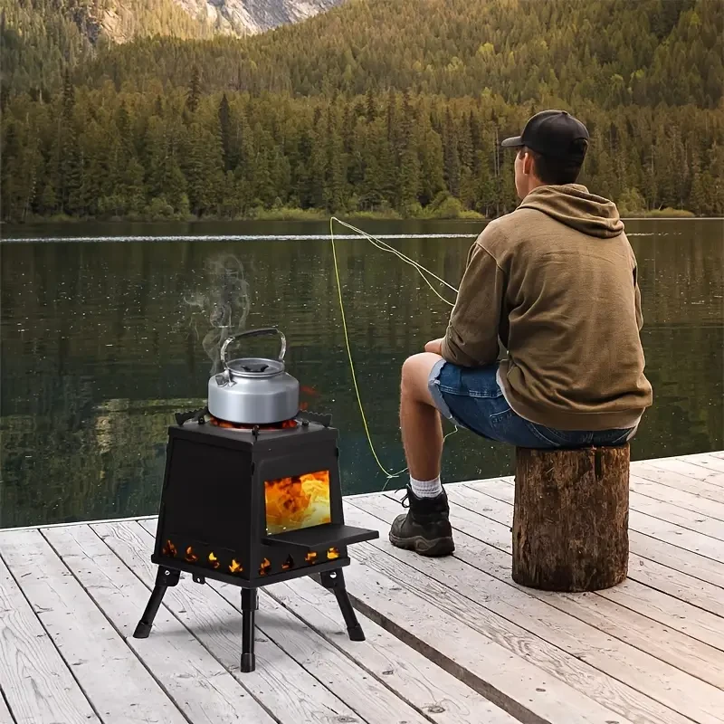 Portable Folding Firewood Stove