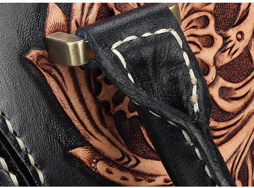 Ladies Shell Toe Layer Leather Tote Multipurpose Bag