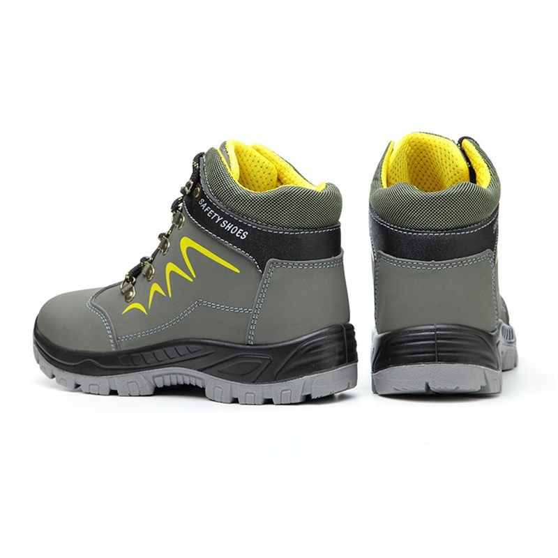 Steel Toe Work Boots Safety Industrial Shoes Puncture Proof Water Resistant - G