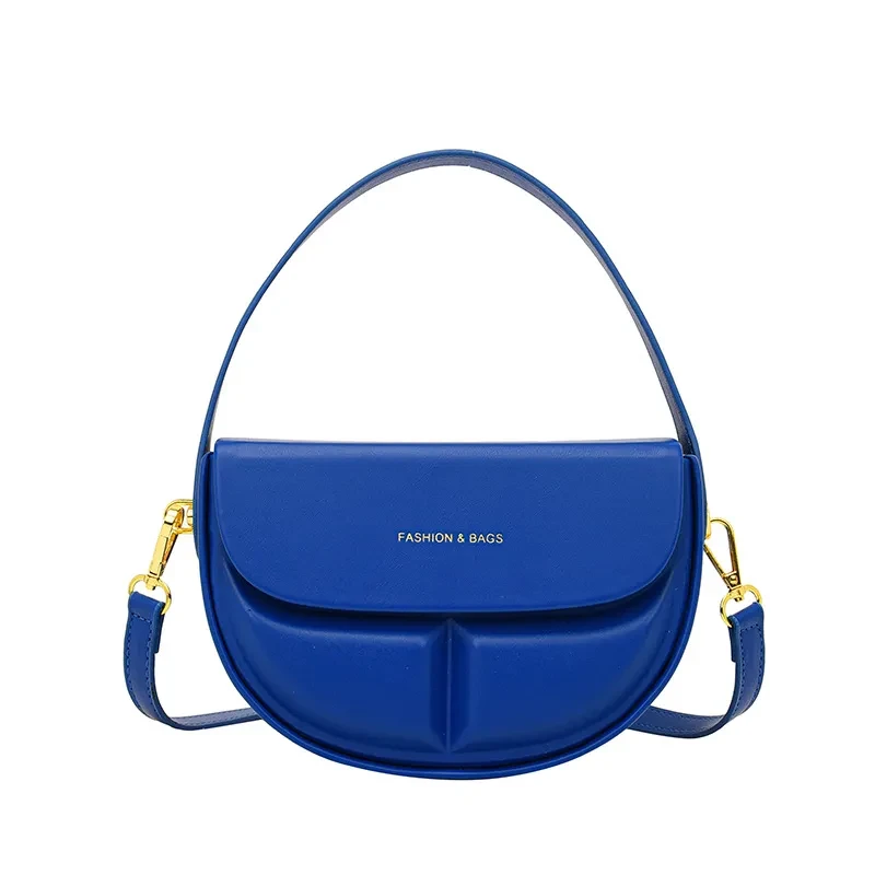 All-match Advanced Texture Candy-colored One-shoulder Crossbody Handbag