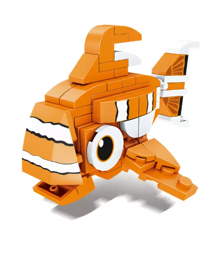 New Marine Animal Building Block Model Lobster Animal Small Particle Puzzle Assembly Children's Toys Science And Education Gifts