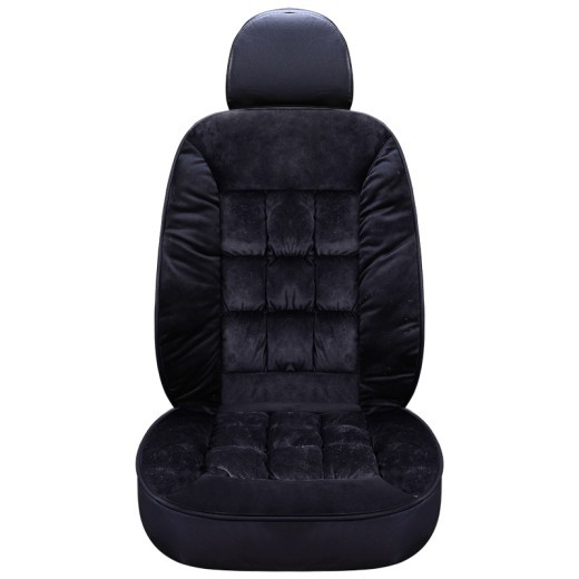 Car Seat Cushion Autumn and Winter New Thick Short Plush Cushion Single Seat Mat Pad Warm Seat Cover