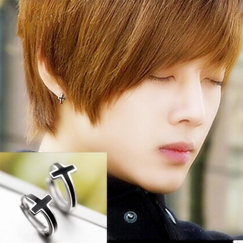 Temperament Small Earrings Nightclub Earrings Hip Hop Earrings