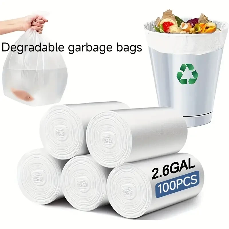 5 Rolls of 100 Count Biodegradable Trash Bags