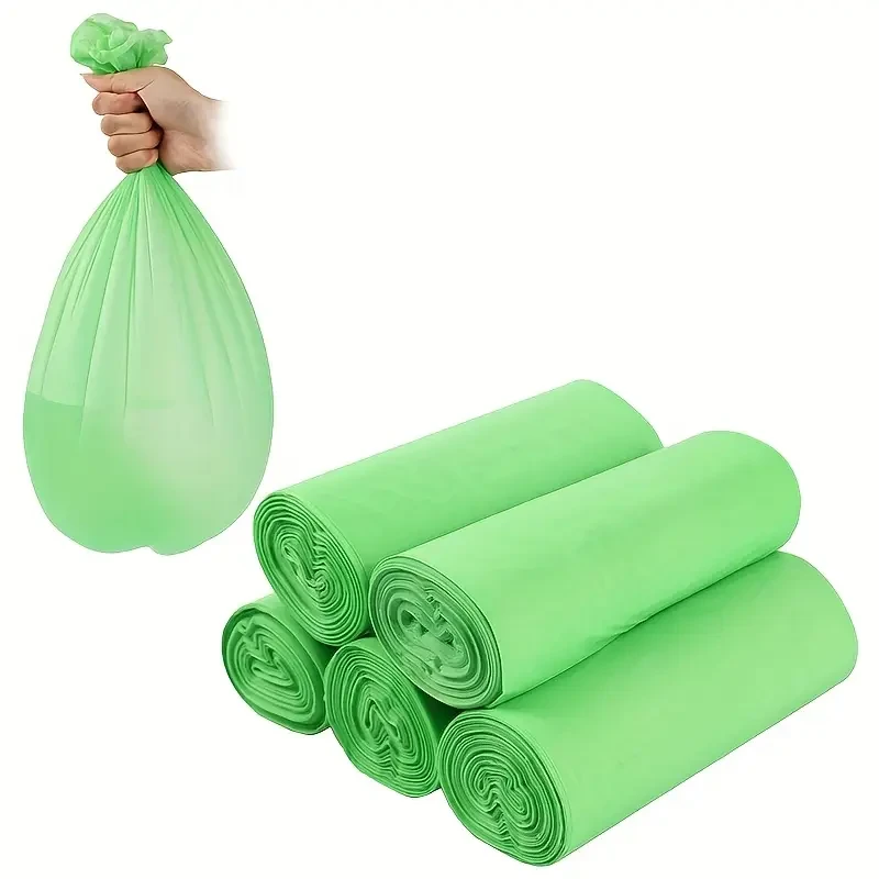 5 Rolls of 100 Count Biodegradable Trash Bags