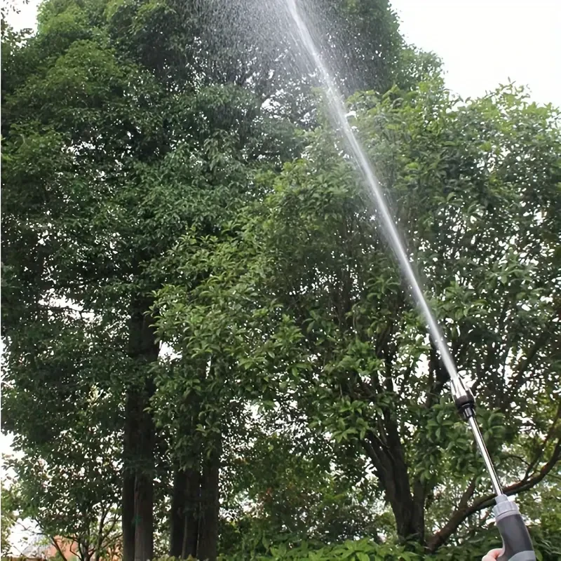 Portable High-Pressure Water Gun - Car Washer Garden Spray Hose With Foam Nozzle