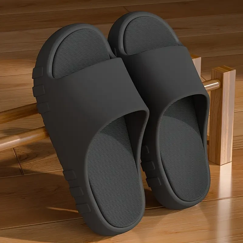 Soft Sole Lightweight Solid Color EVA Pillow Slides