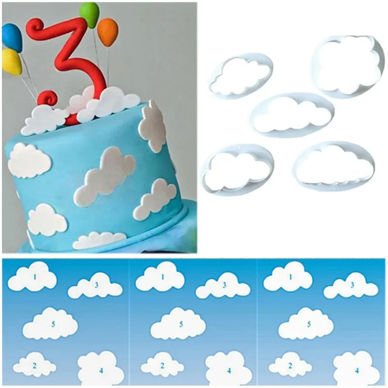 Fondant cake cut embossing mold
