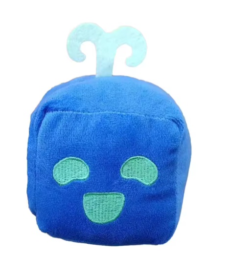 11-15cm Blox Fruits Anime Game Plush Toy Fruit Leopard Pattern Box Plushies Toy Soft Stuffed Fruits Toy Christmas Gift For Kids