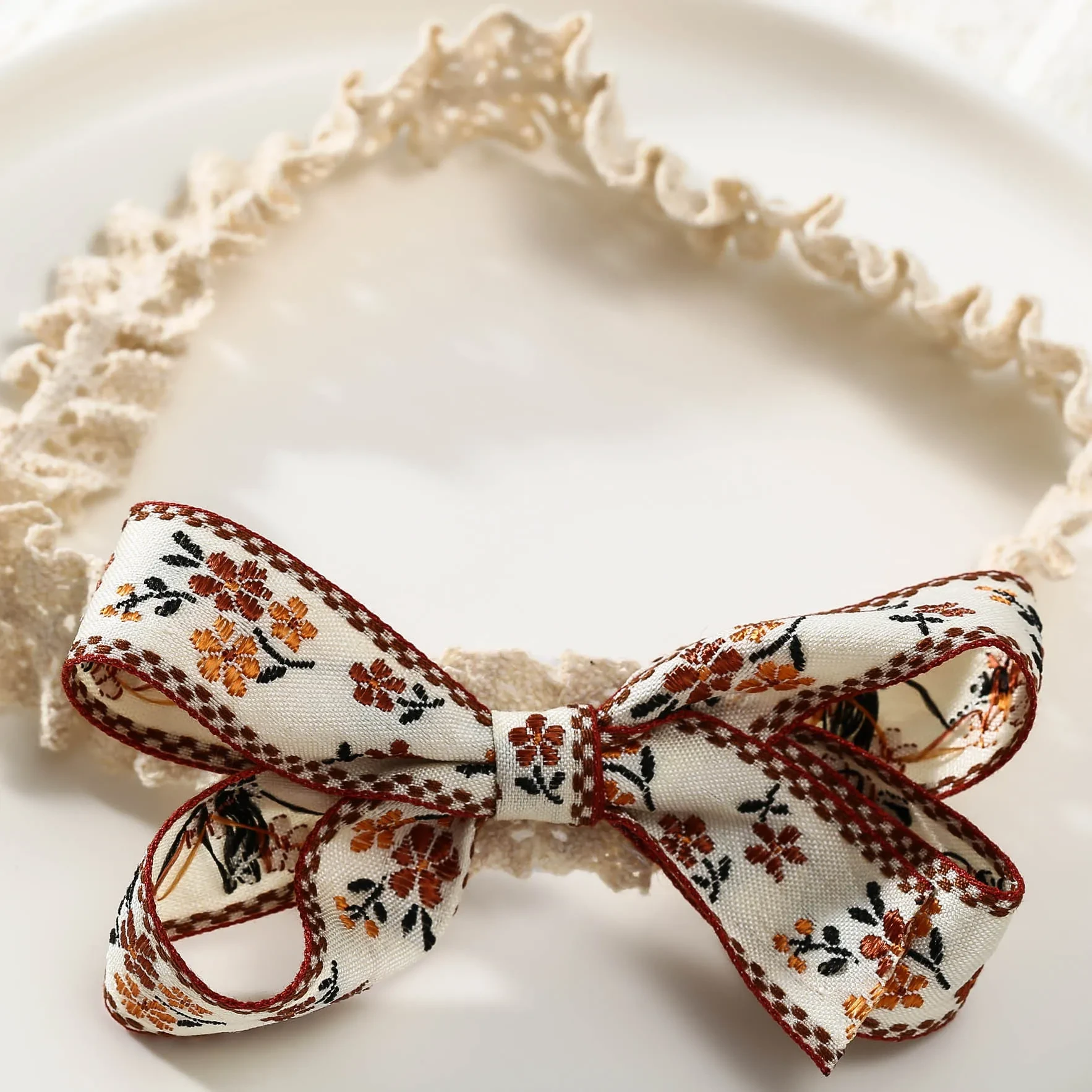 Baby Headband Large Stretch Cotton Edge Princess Tiara