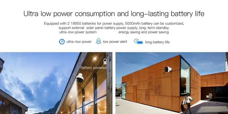 Waterproof Outdoor Wireless Security Camera, 2K