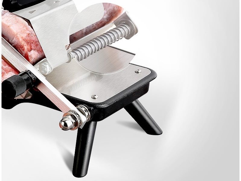 Meat Slicer Cutter Machine Manual Beef Cheese Ham Salami Roll Metal - ST209