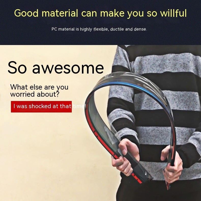 Car Modification Decoration Window Rain Block Board