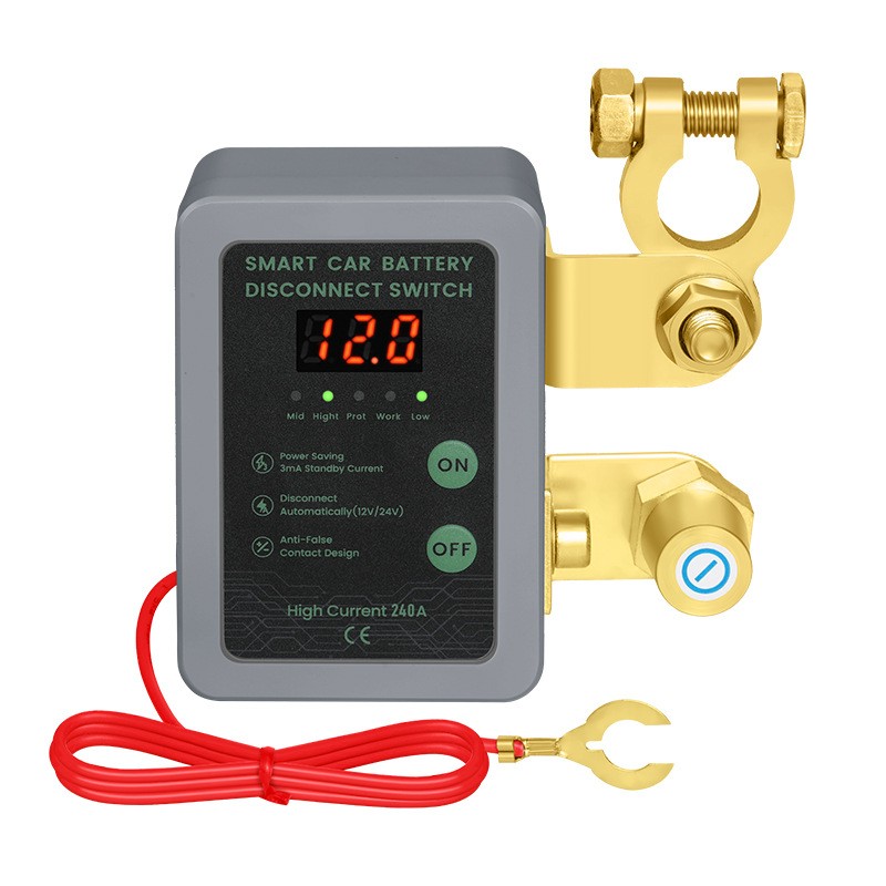 Smart Remote-control Automobile Battery Breaker-12V-automatic Power Off