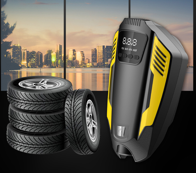 Car Air Pump Portable Car And Motorcycle Tire