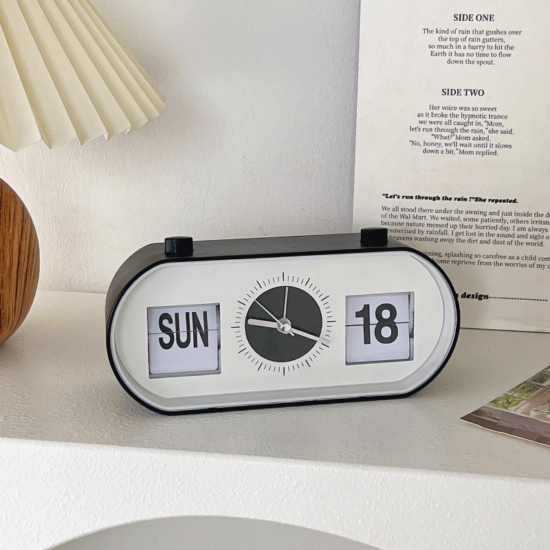 Desk Alarm Clock Decompression Ring Manual