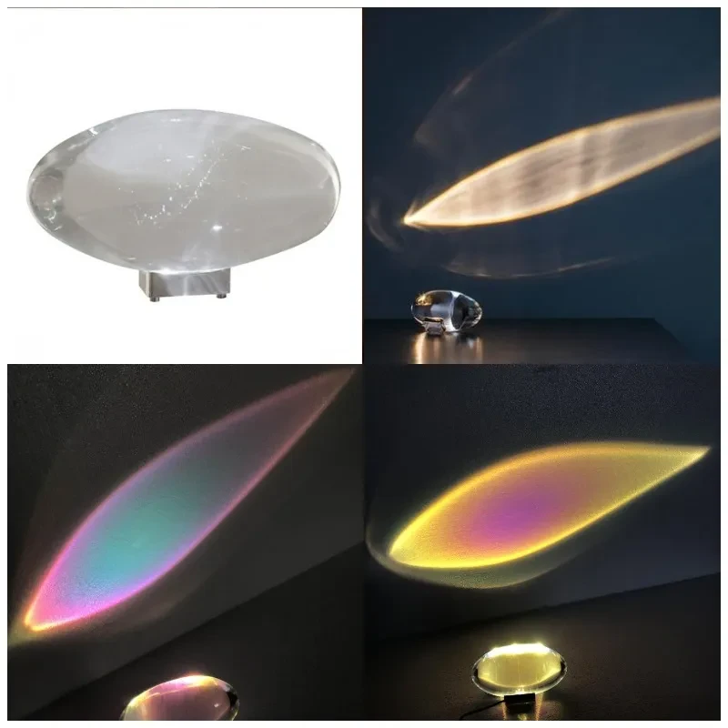 Bedside Atmosphere Projection Table Lamp Sky Angel Eye Crystal