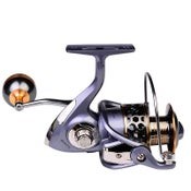 DR7000 Metal Spinning Fishing Reel Left/Right Retrieve 5.2:1 12 Ball Bearings