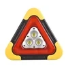 2-IN-1 Solar Emergency Triangular Roadside Warning Light
