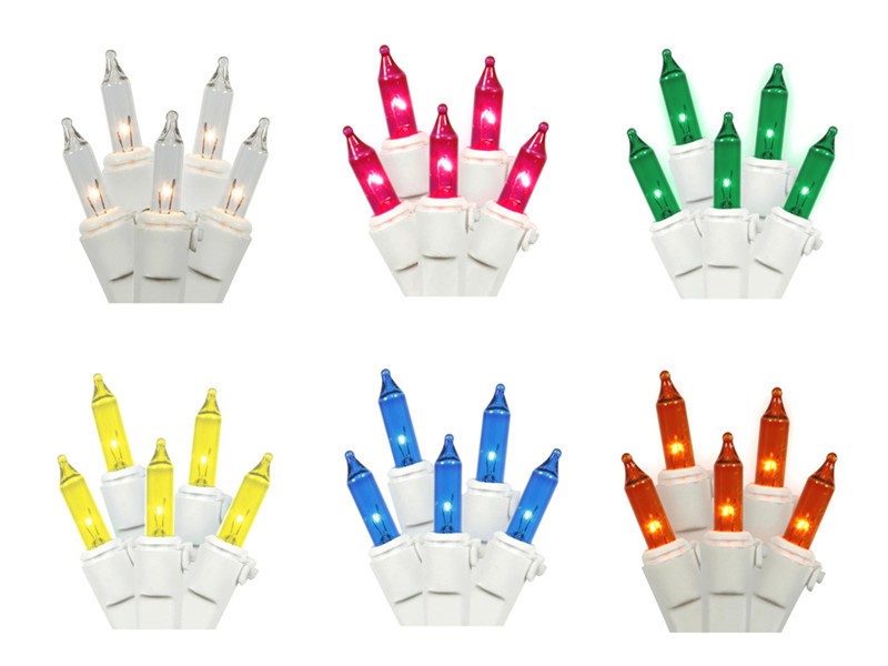 110v Christmas Day Light Traditional Tungsten Filament Bubble Lighting Chain