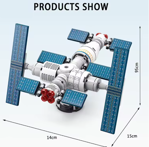 MOC Aerospaces Manned Rocket Craft Launch Center Space Spacecrafts Aviation City Building Blocks Model Bricks Kits Sets Ideas