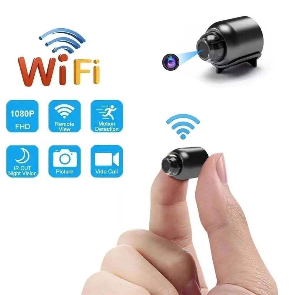 NEW X5 Mini Camera HD1080P - Compact Wireless WiFi Camera with Cyclic Recording