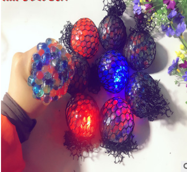 Mesh Ball Multi Color Vent Grape Ball Squeezing Toys