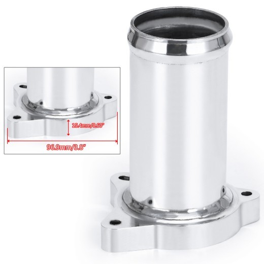 Modified Auto Parts 57mm Exhaust Gas Circulation Removal Tube