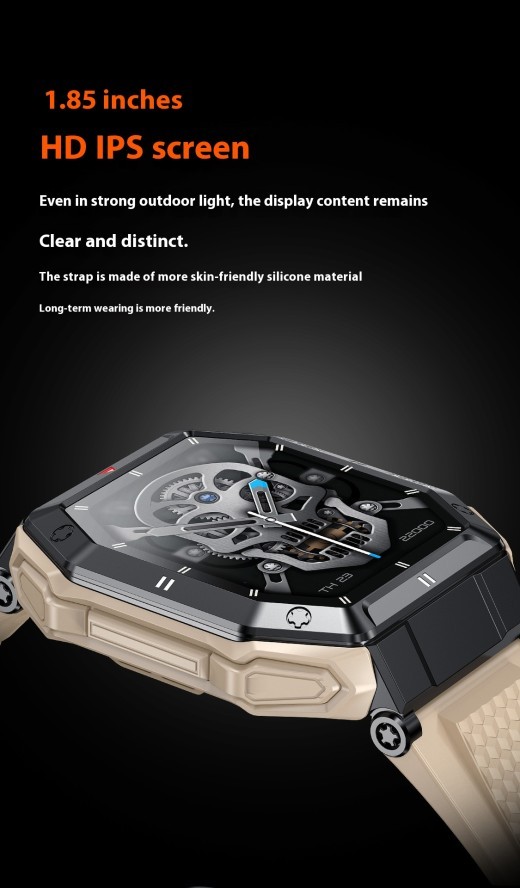 K55 Smart Watch Bluetooth Calling Sports Heart Rate Blood Pressure Monitoring