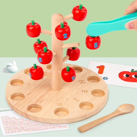 Wooden Baby 2-3-6 Years Old Picking bead Early Education Educational Toys