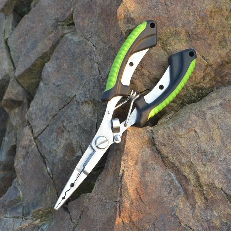 Medium Straight Mouth With Hook Multifunctional Fishing Pliers