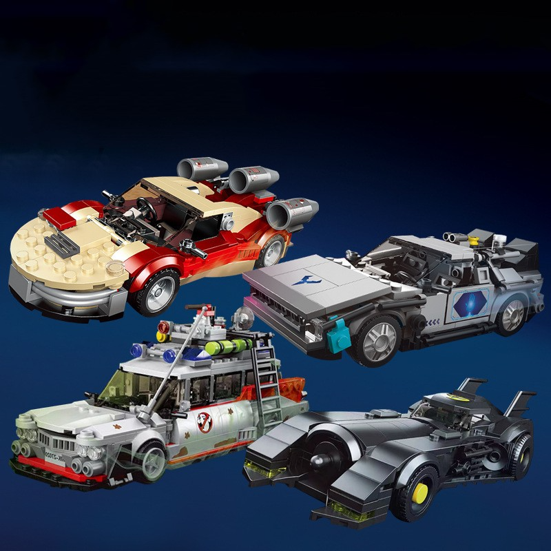 Ghost Catching Car Building Block Toy