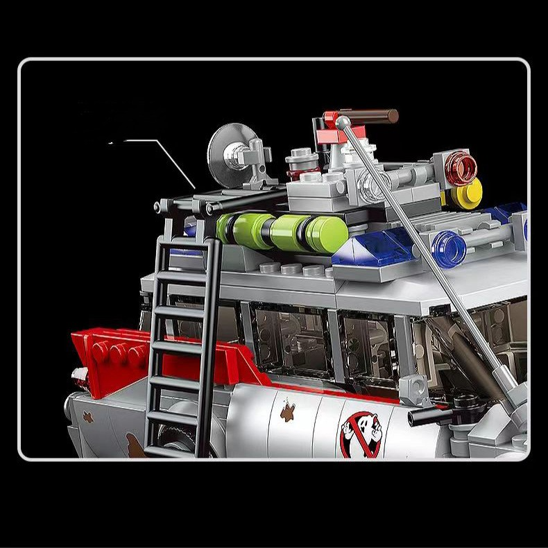 Ghost Catching Car Building Block Toy