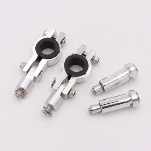 Golden Motorcycle Parts Hand Guard Bow Mounting Bracket