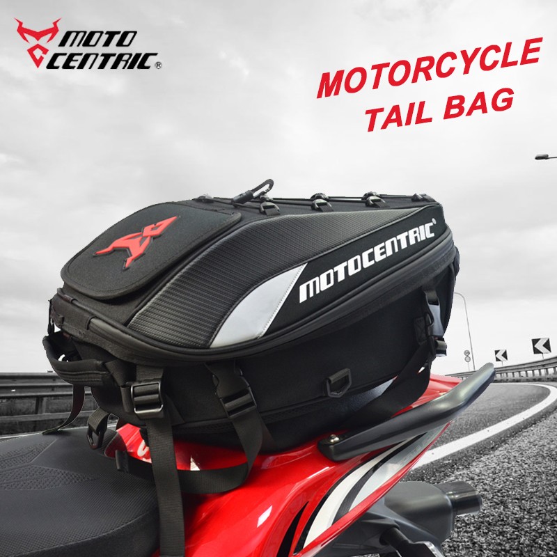 MOTOCENTRIC Motorcycle Back Seat Bag