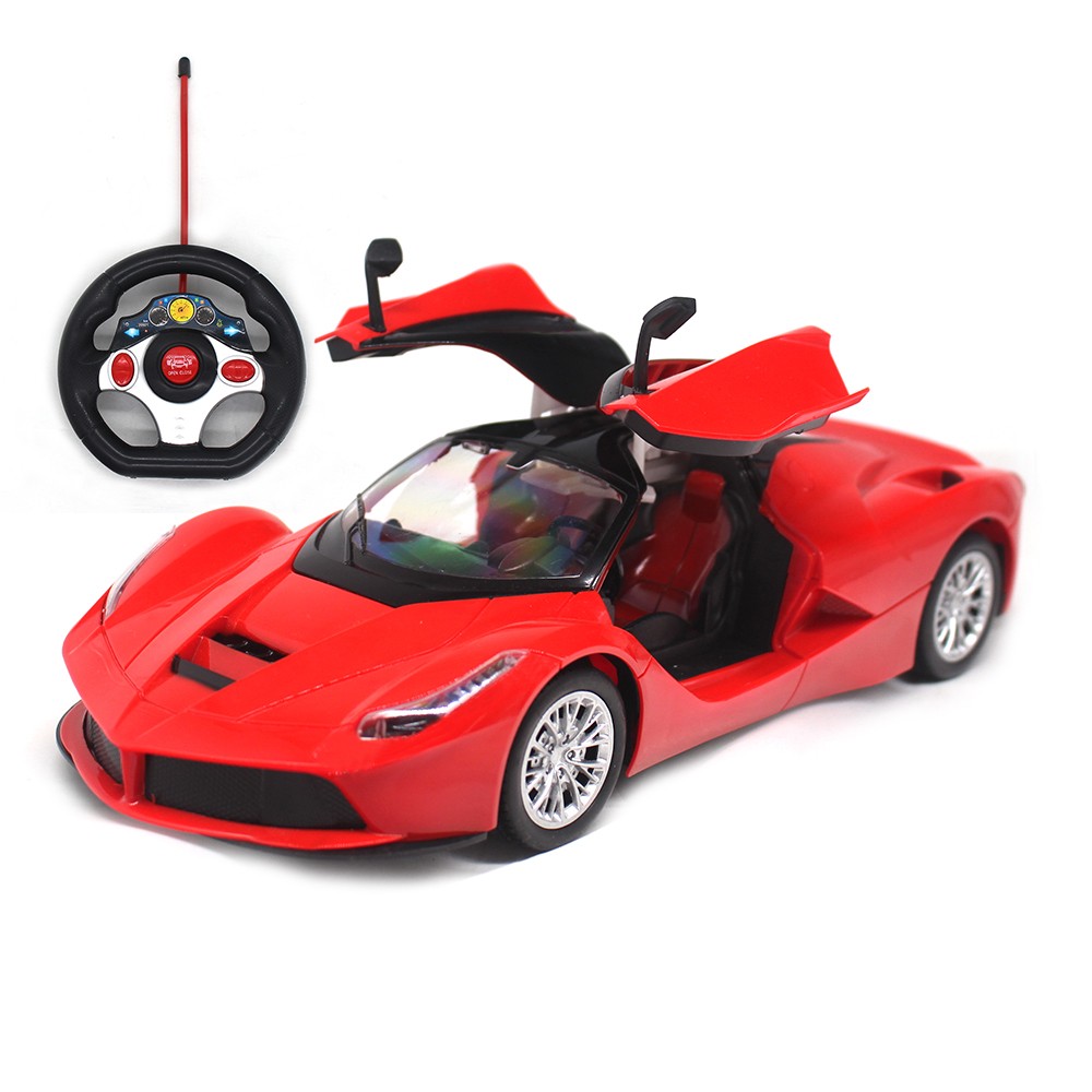 Paisible 1:14 Electric RC Car  Classic Remote Control Vehicle with Openable Doors