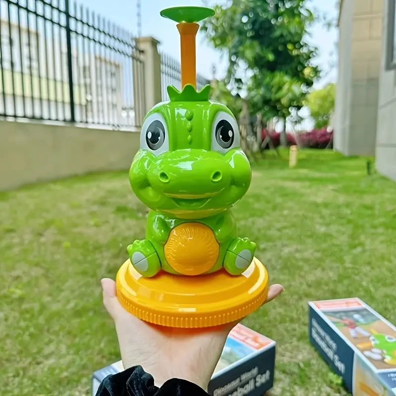 1 Set Kids Cartoon Dinosaur Baseball Pitcher Set