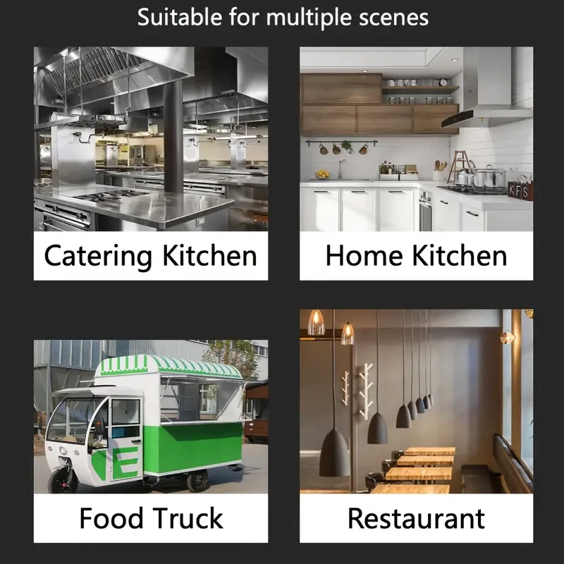 Stainless Steel Non-Stick Double-Sided Honeycomb Frying Pan with Glass Lid - 34.01 cm Uncharged Cookware Set