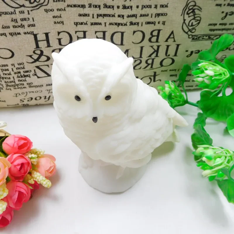 LED Bedside Table Lamp Night Lights Owl