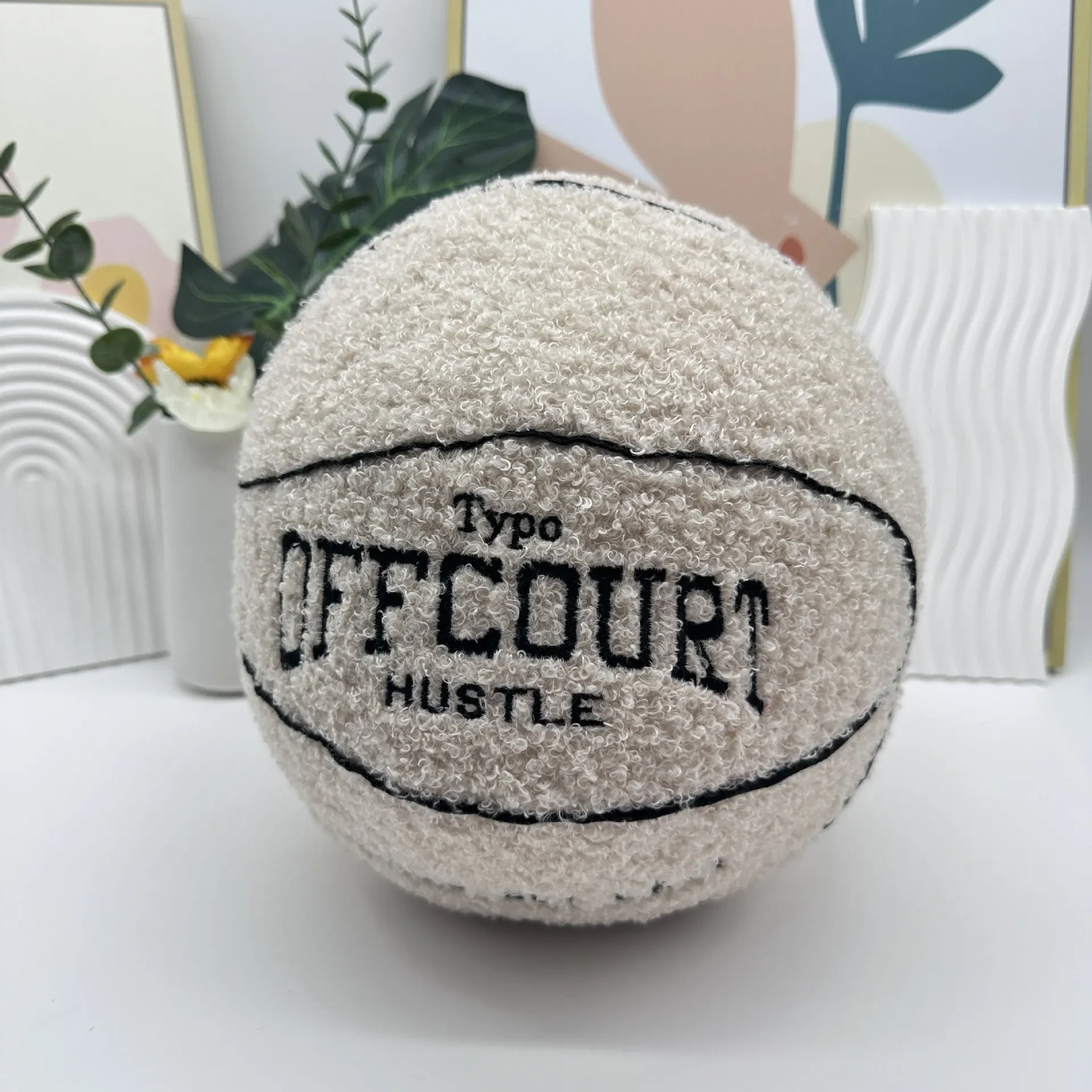 Basketball Pillow Plush Doll